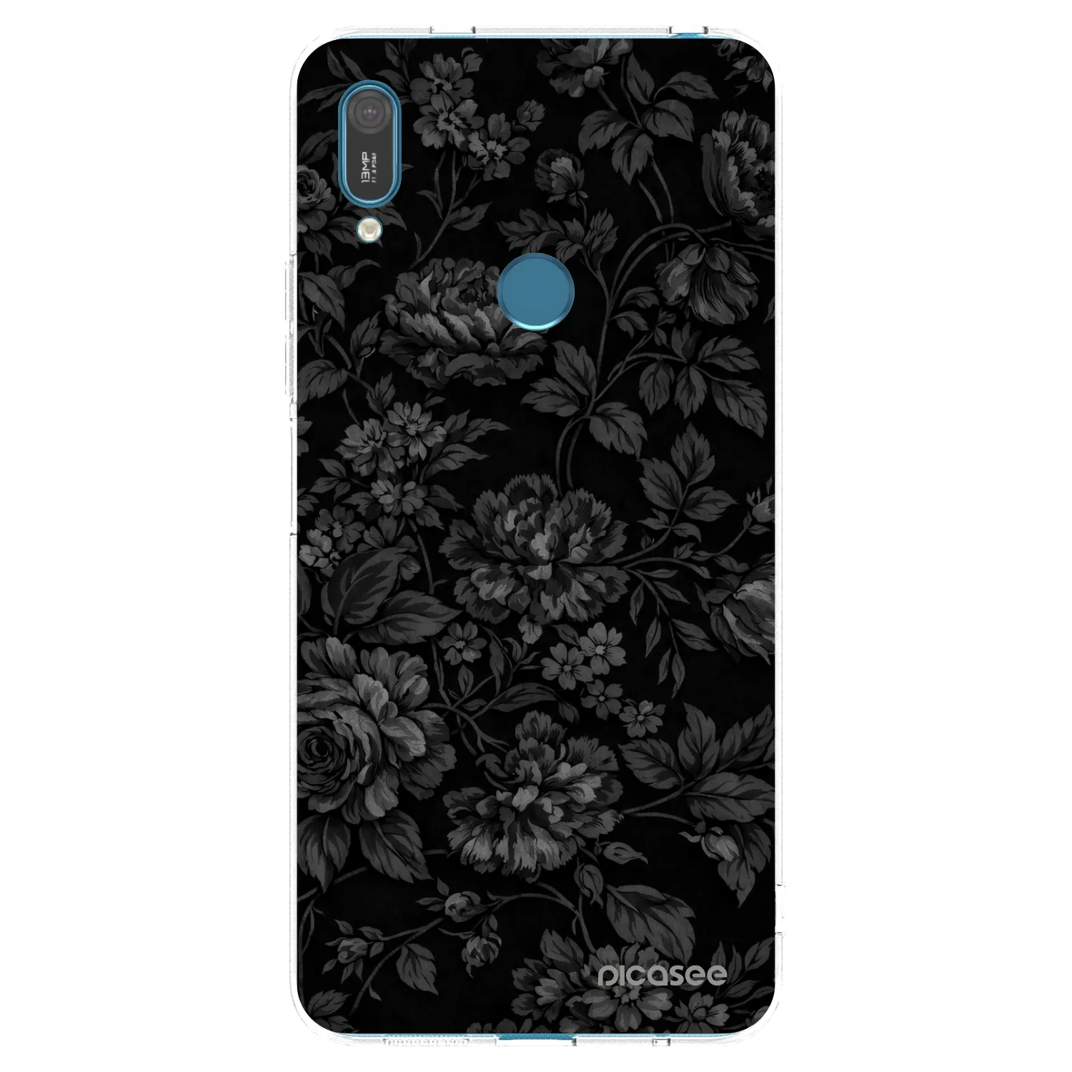 Picasee silikonový průhledný obal pro Huawei Y7 2019 - Dark Romance