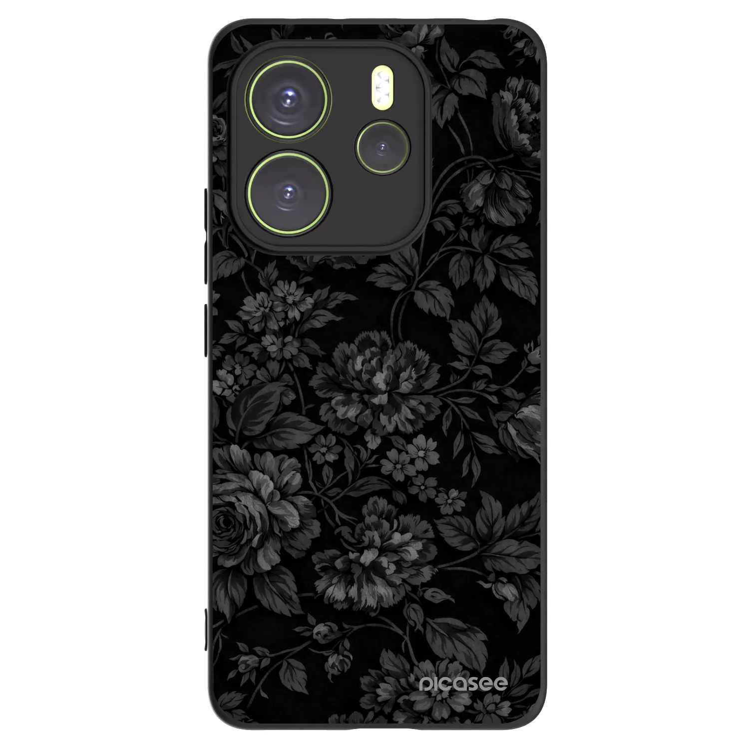 Picasee silikonový černý obal pro Xiaomi Redmi Note 14 4G - Dark Romance