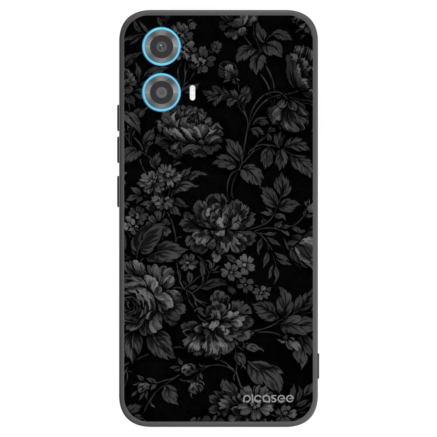 Picasee silikonový černý obal pro Motorola Moto G34 5G - Dark Romance