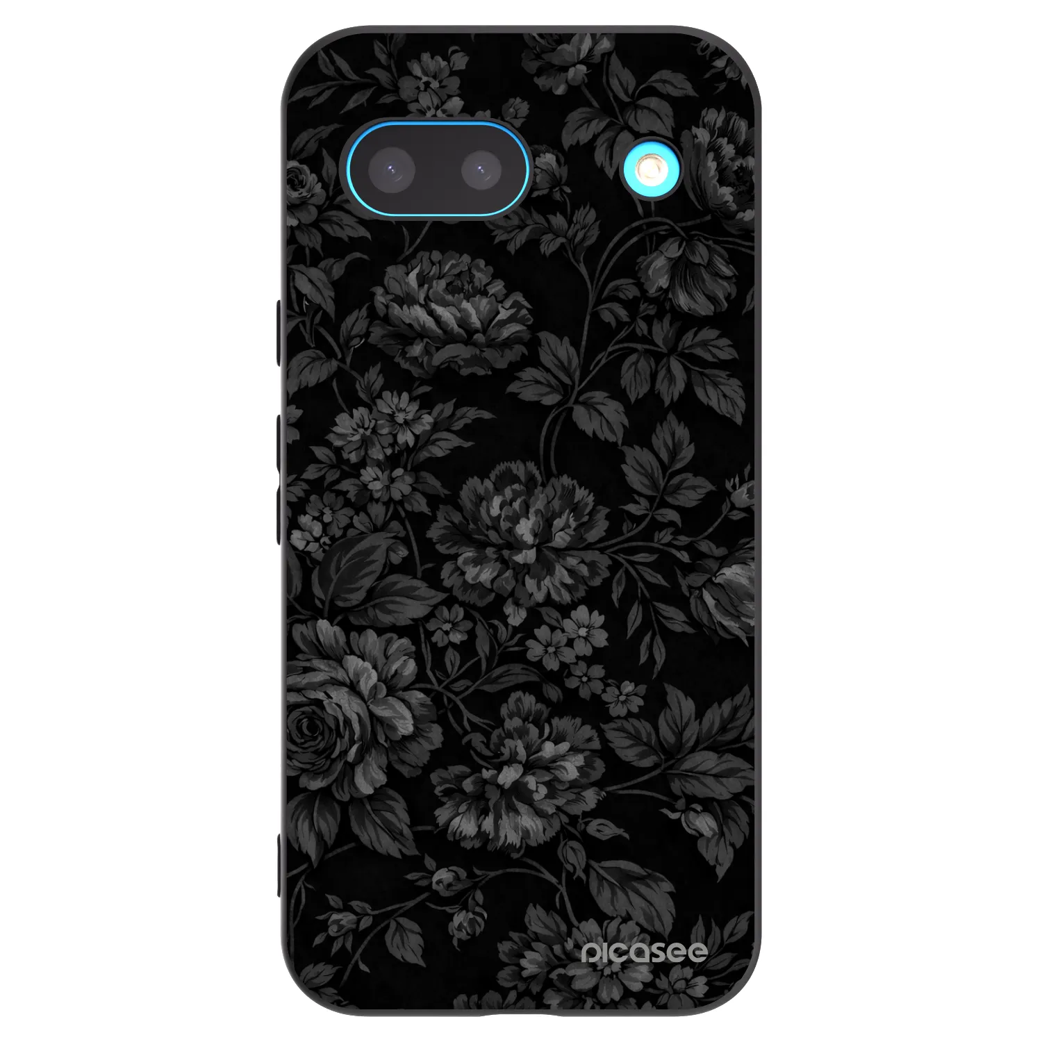 Picasee silikonový černý obal pro Google Pixel 8 - Dark Romance