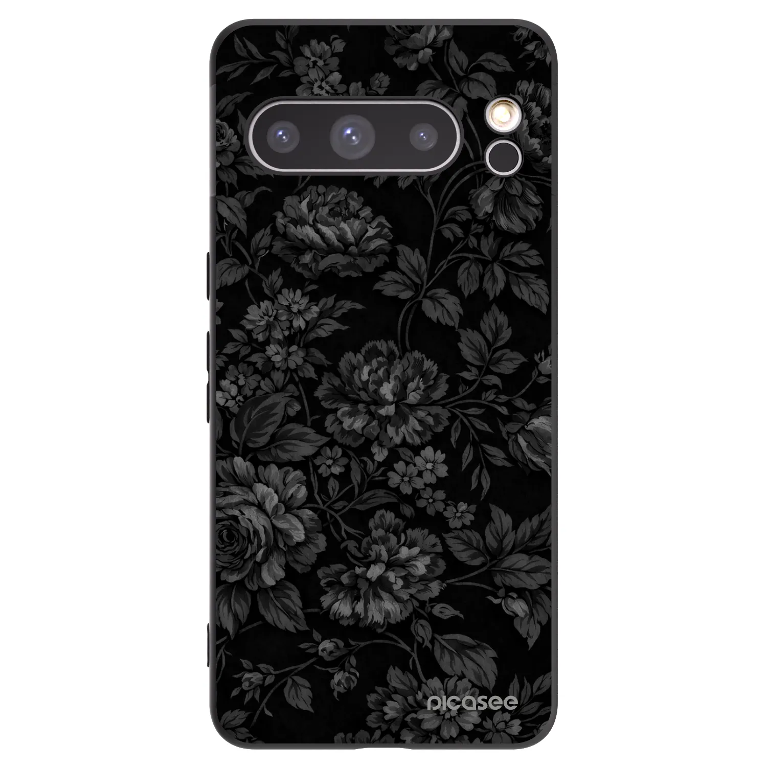 Picasee silikonový černý obal pro Google Pixel 8 Pro - Dark Romance