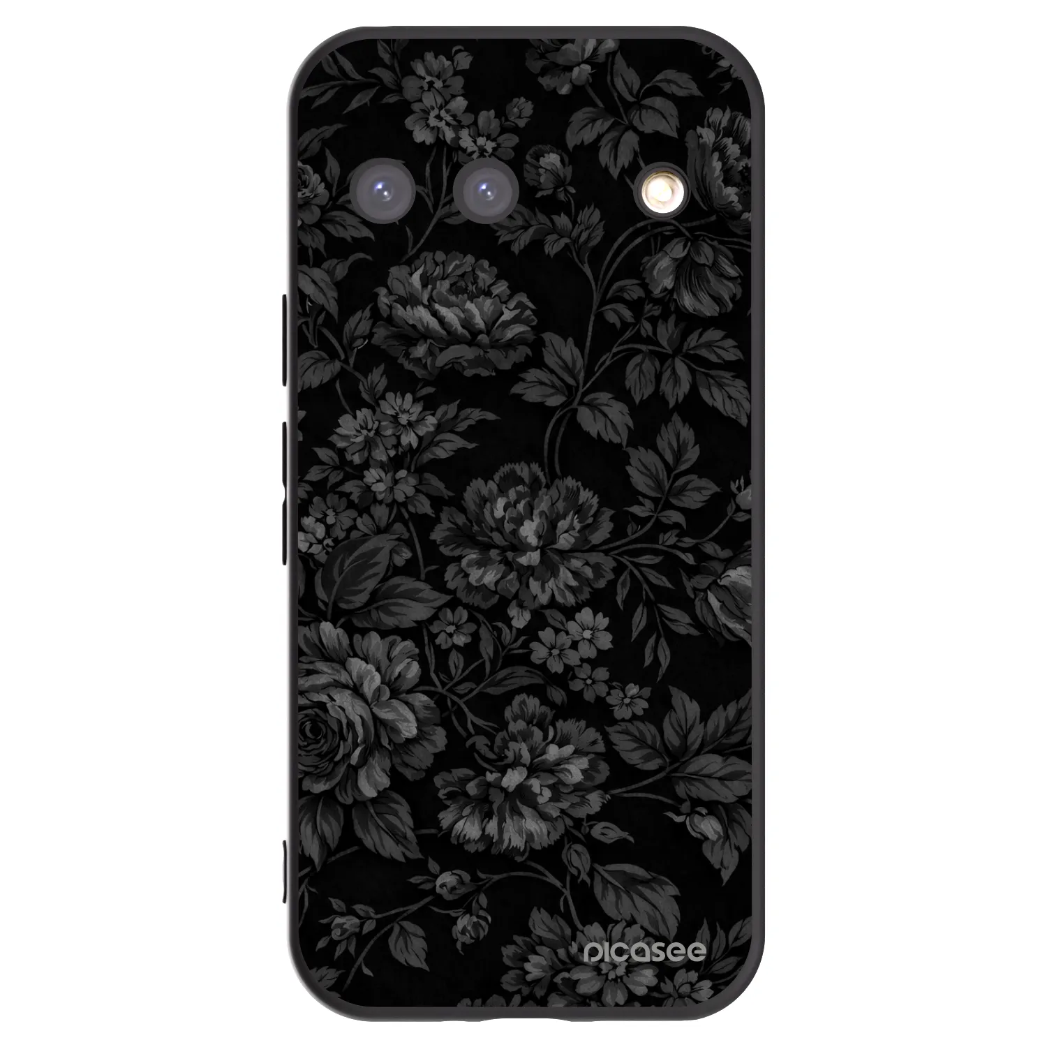 Picasee silikonový černý obal pro Google Pixel 9 - Dark Romance