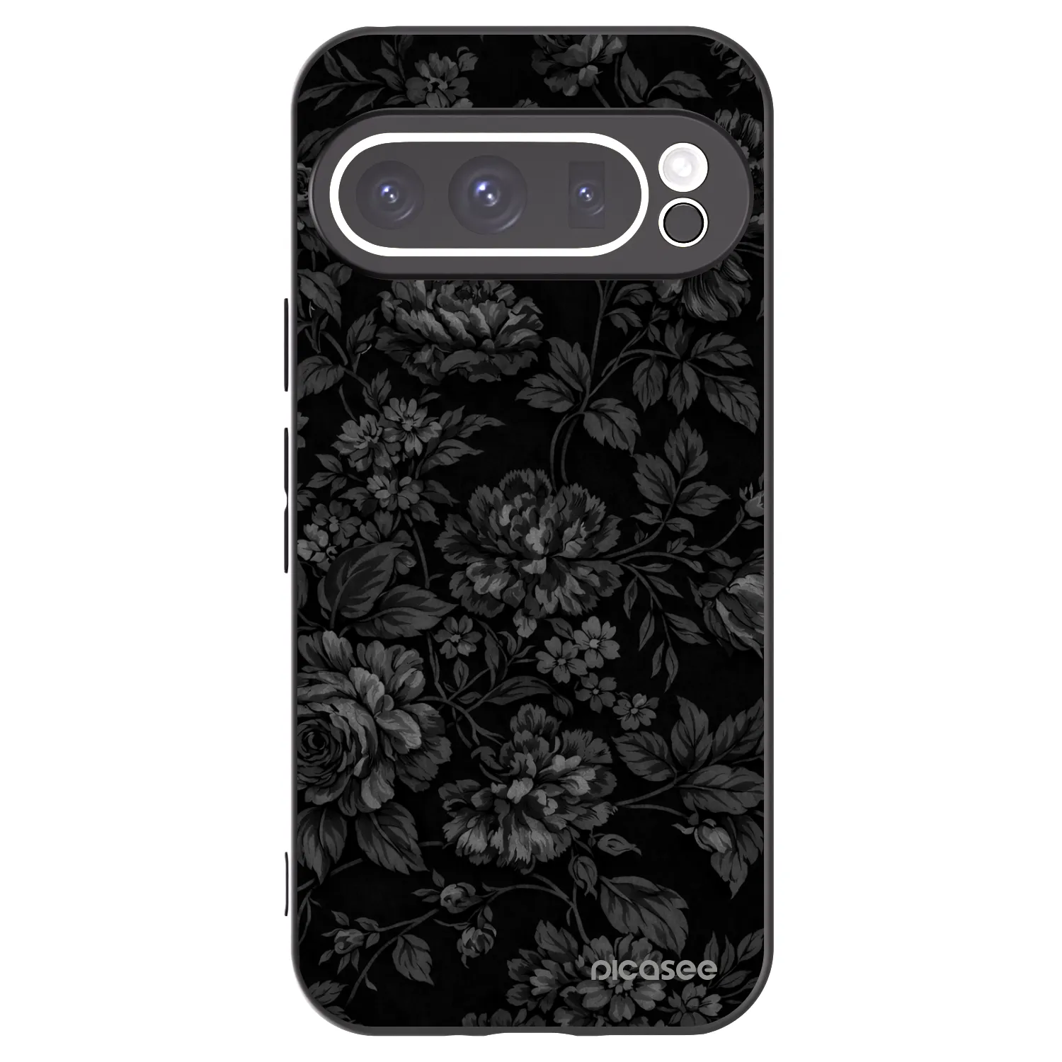 Picasee silikonový černý obal pro Google Pixel 9 Pro - Dark Romance