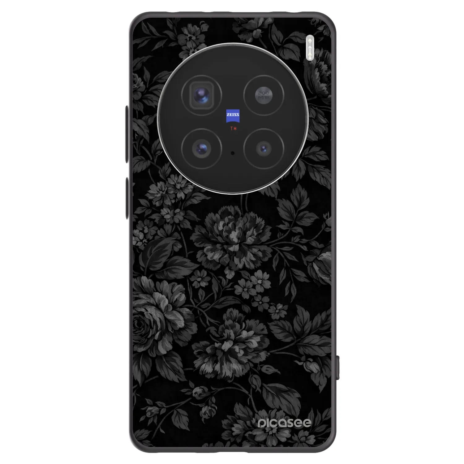 Picasee silikonový černý obal pro Vivo X200 Pro - Dark Romance