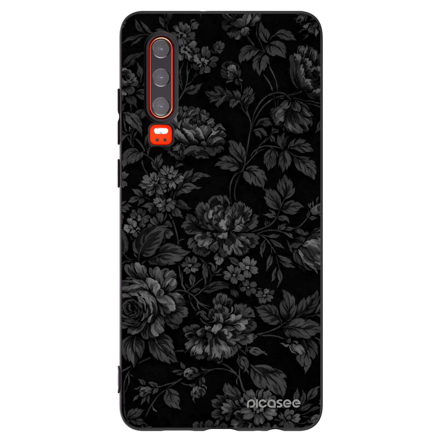 Picasee silikonový černý obal pro Huawei P30 - Dark Romance