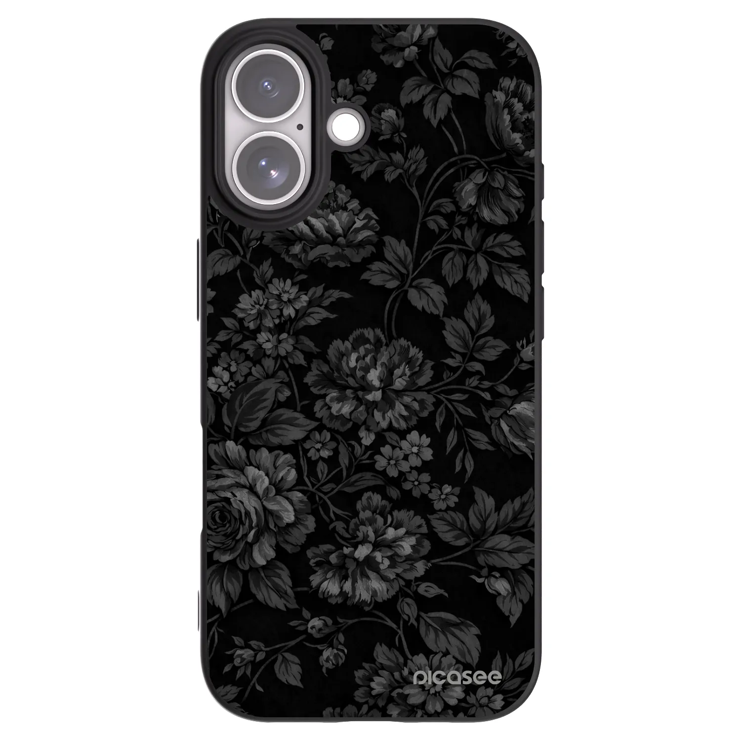 Picasee silikonový černý obal pro Apple iPhone 17 - Dark Romance