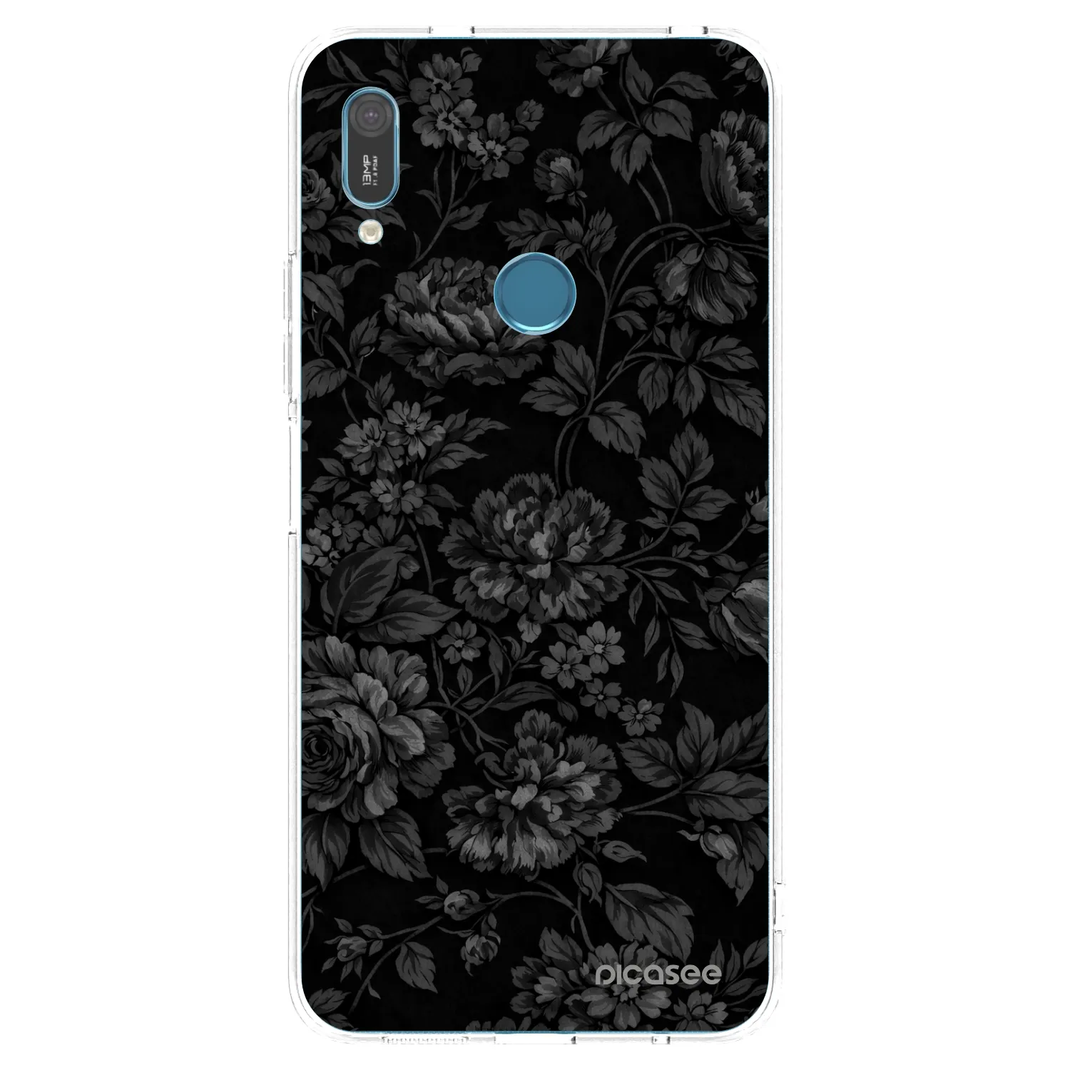 Picasee silikonový průhledný obal pro Huawei Y6 2019 - Dark Romance