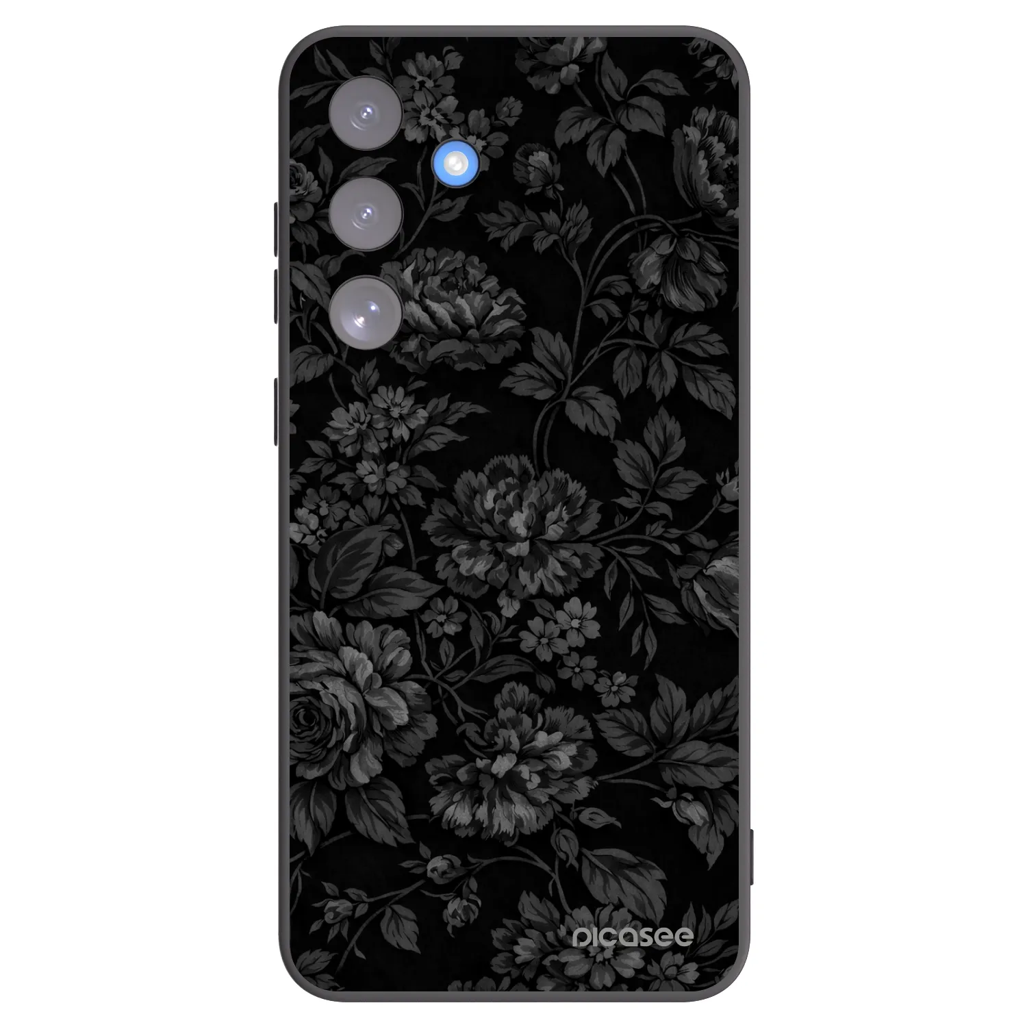 Picasee silikonový černý obal pro Samsung Galaxy S25 FE 5G - Dark Romance