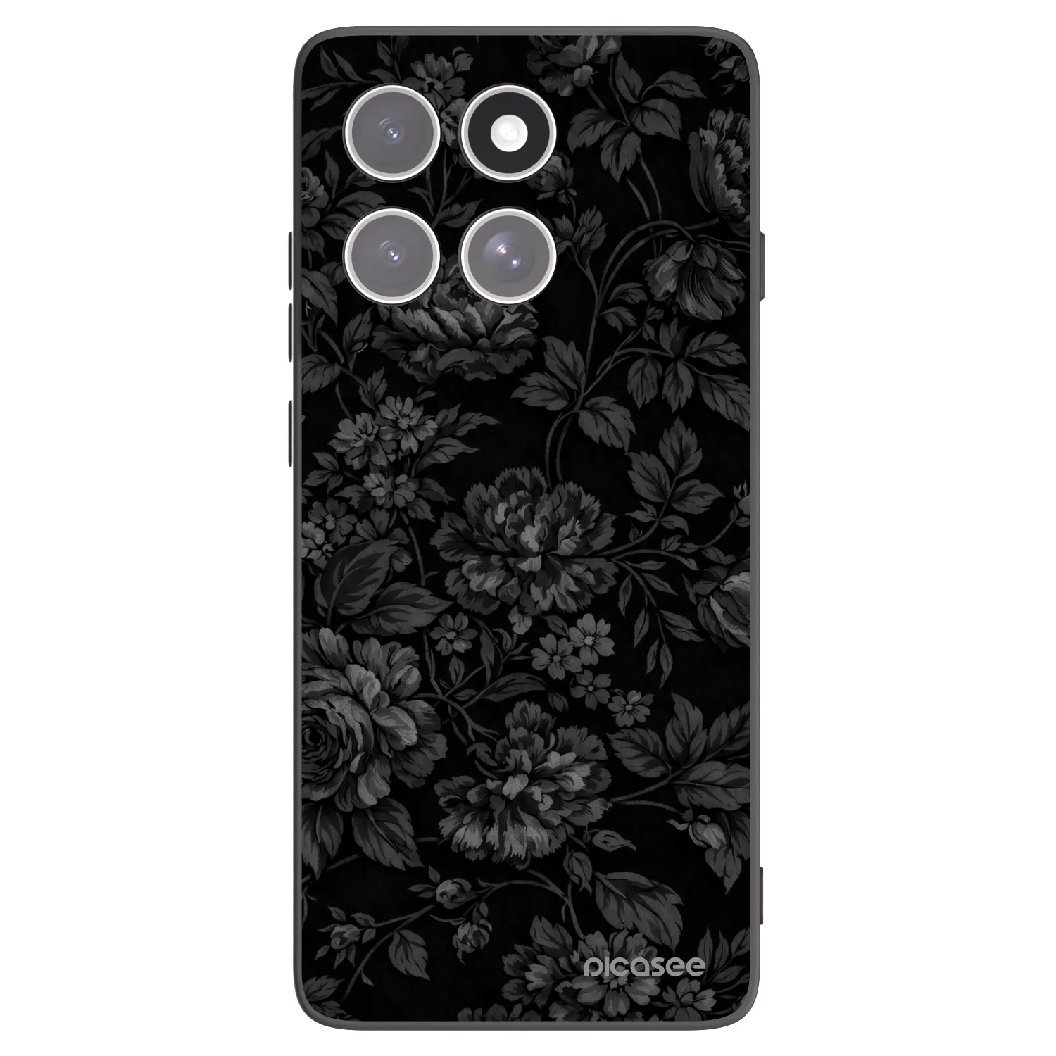 Picasee silikonový černý obal pro Motorola Edge 60 Fusion - Dark Romance