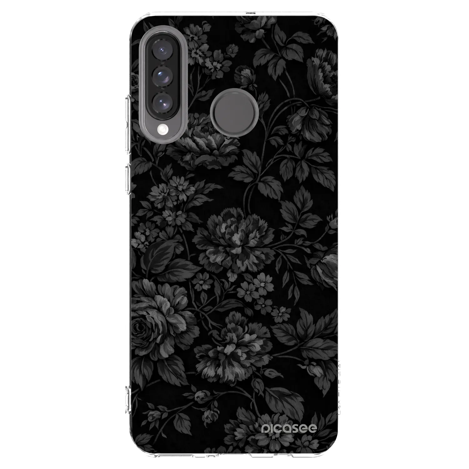 Picasee silikonový průhledný obal pro Huawei P30 Lite - Dark Romance