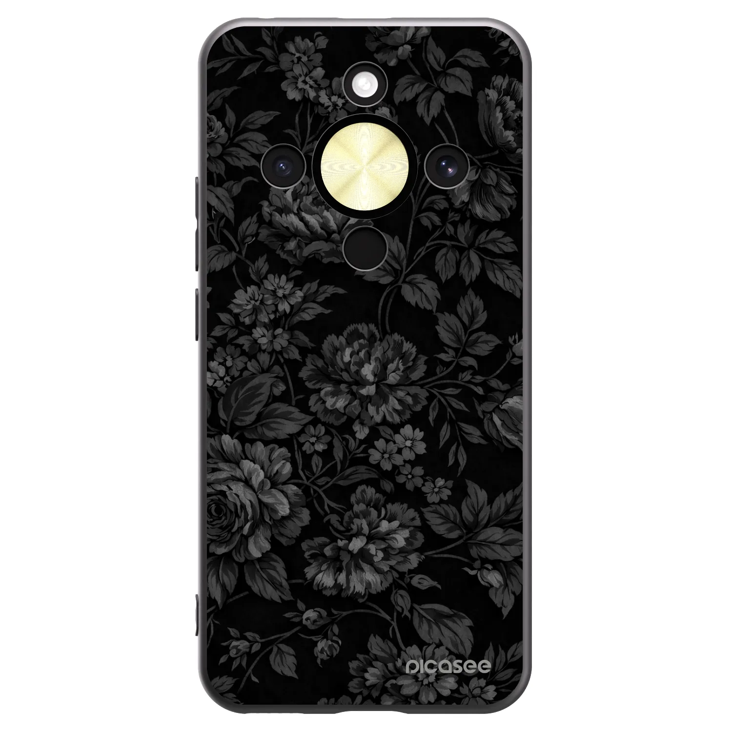 Picasee silikonový černý obal pro Honor Magic8 Lite 5G - Dark Romance