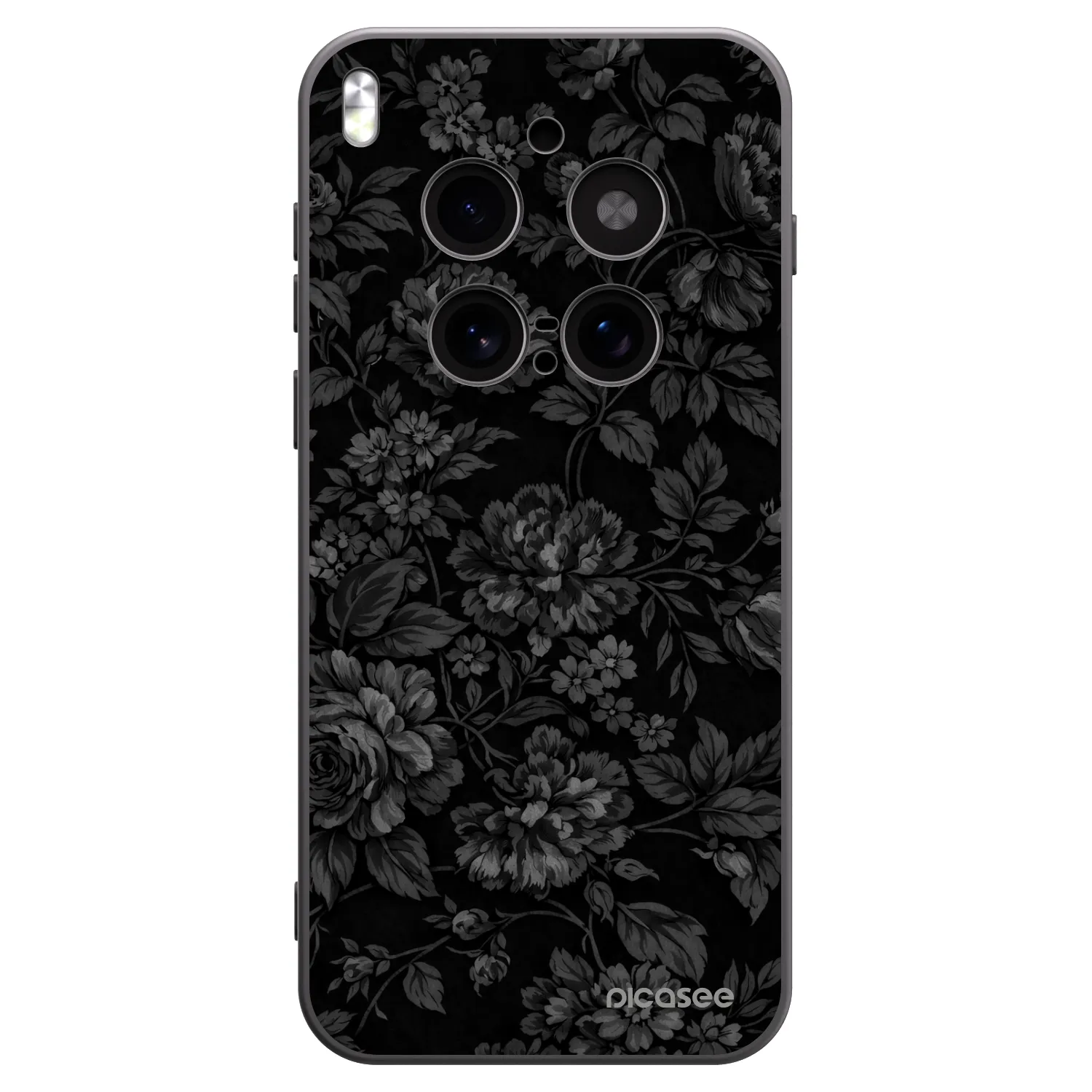 Picasee silikonový černý obal pro Vivo X300 Pro - Dark Romance