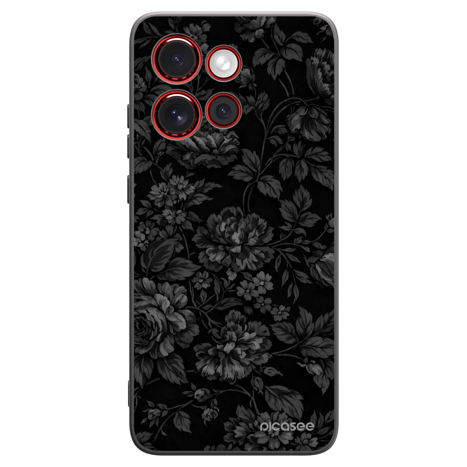 Picasee silikonový černý obal pro Motorola Edge 60 Neo 5G - Dark Romance