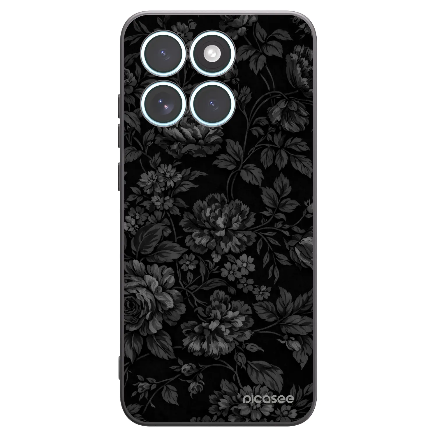 Picasee silikonový černý obal pro Motorola Edge 70 Fusion - Dark Romance