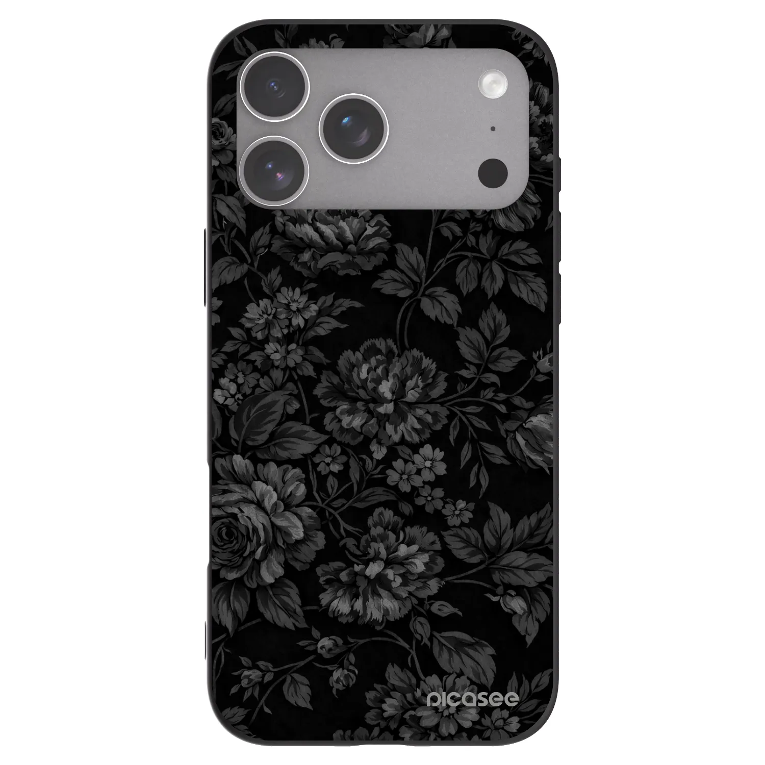 Picasee silikonový černý obal pro Apple iPhone 18 Pro Max - Dark Romance