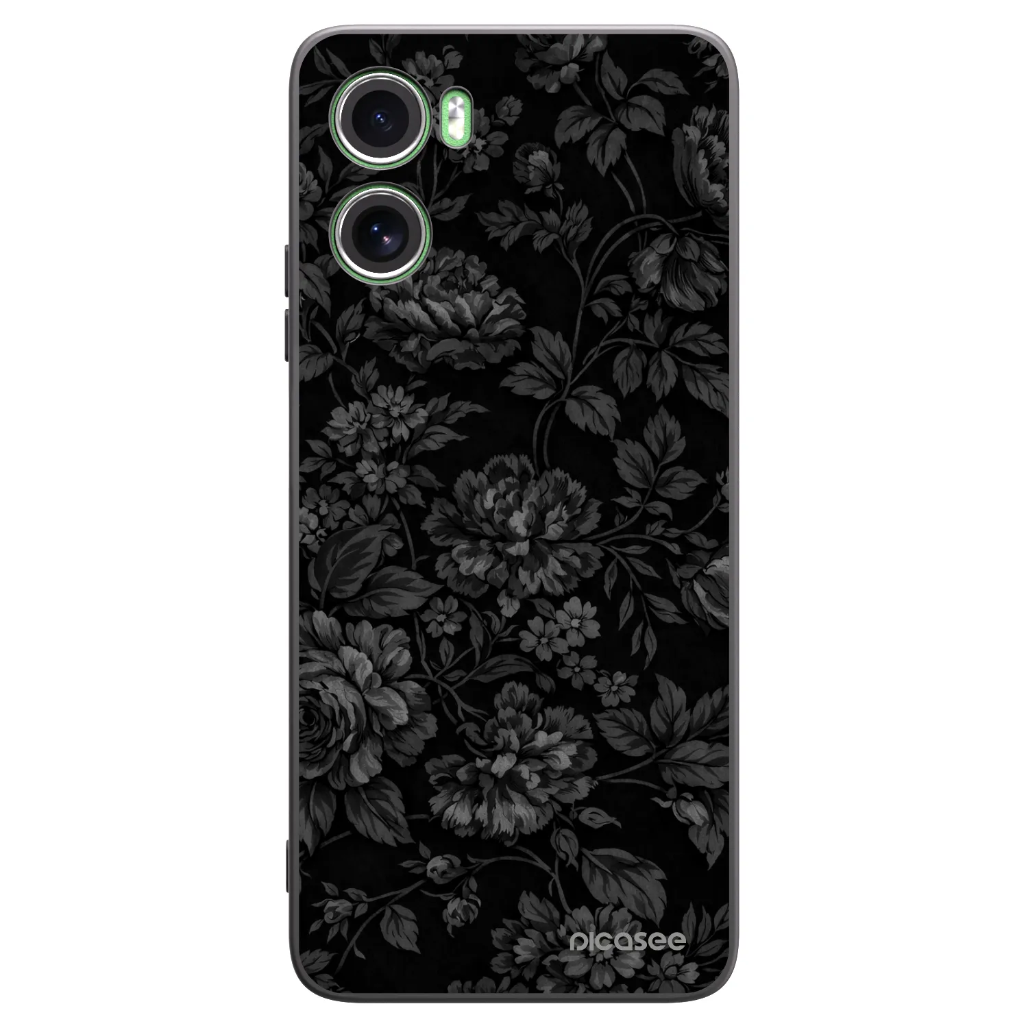 Picasee silikonový černý obal pro Motorola Moto G06 - Dark Romance