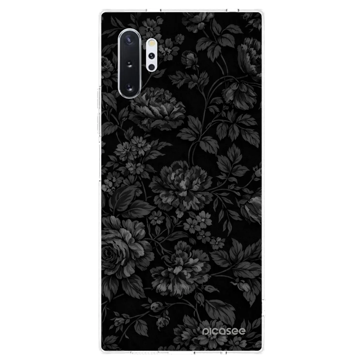 Picasee silikonový průhledný obal pro Samsung Galaxy Note 10+ N975F - Dark Romance