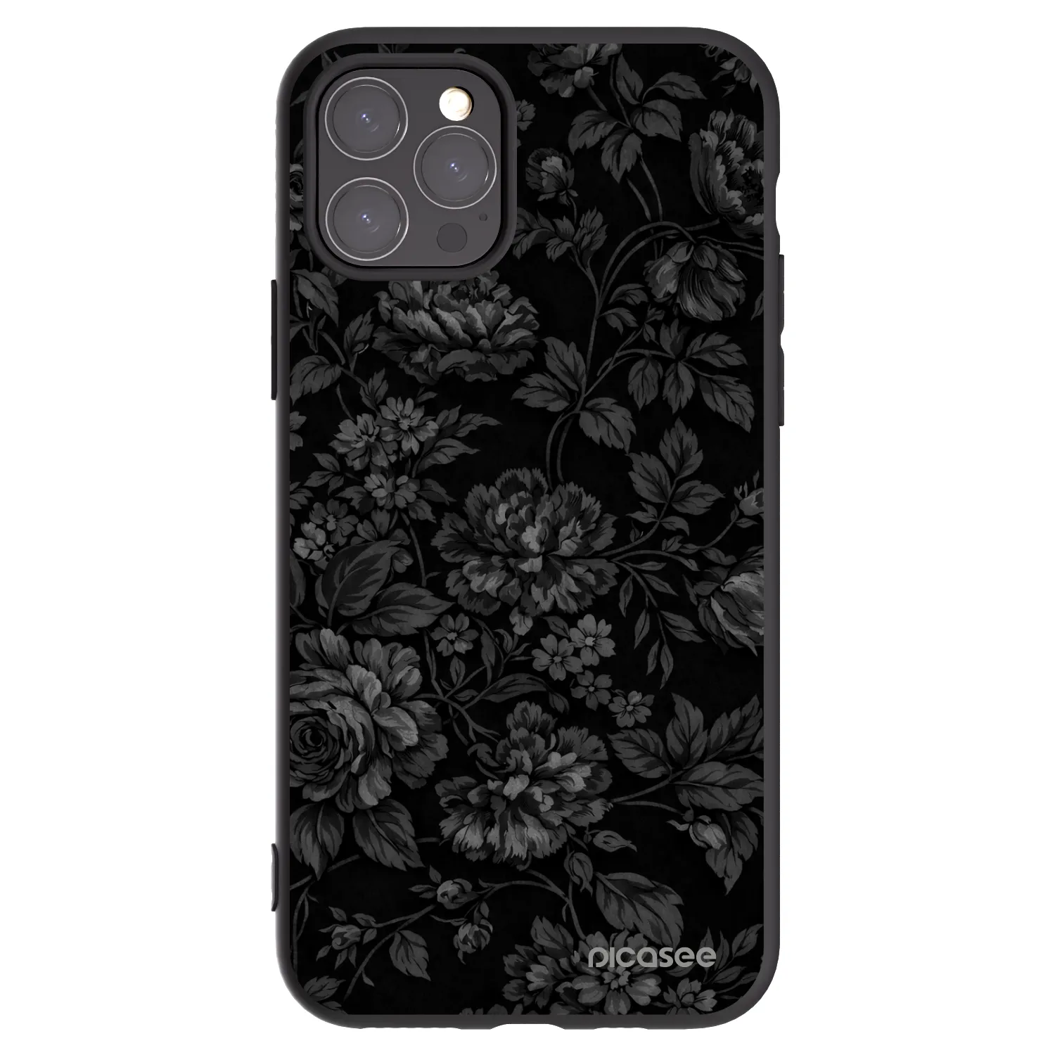 Picasee silikonový černý obal pro Apple iPhone 11 Pro - Dark Romance