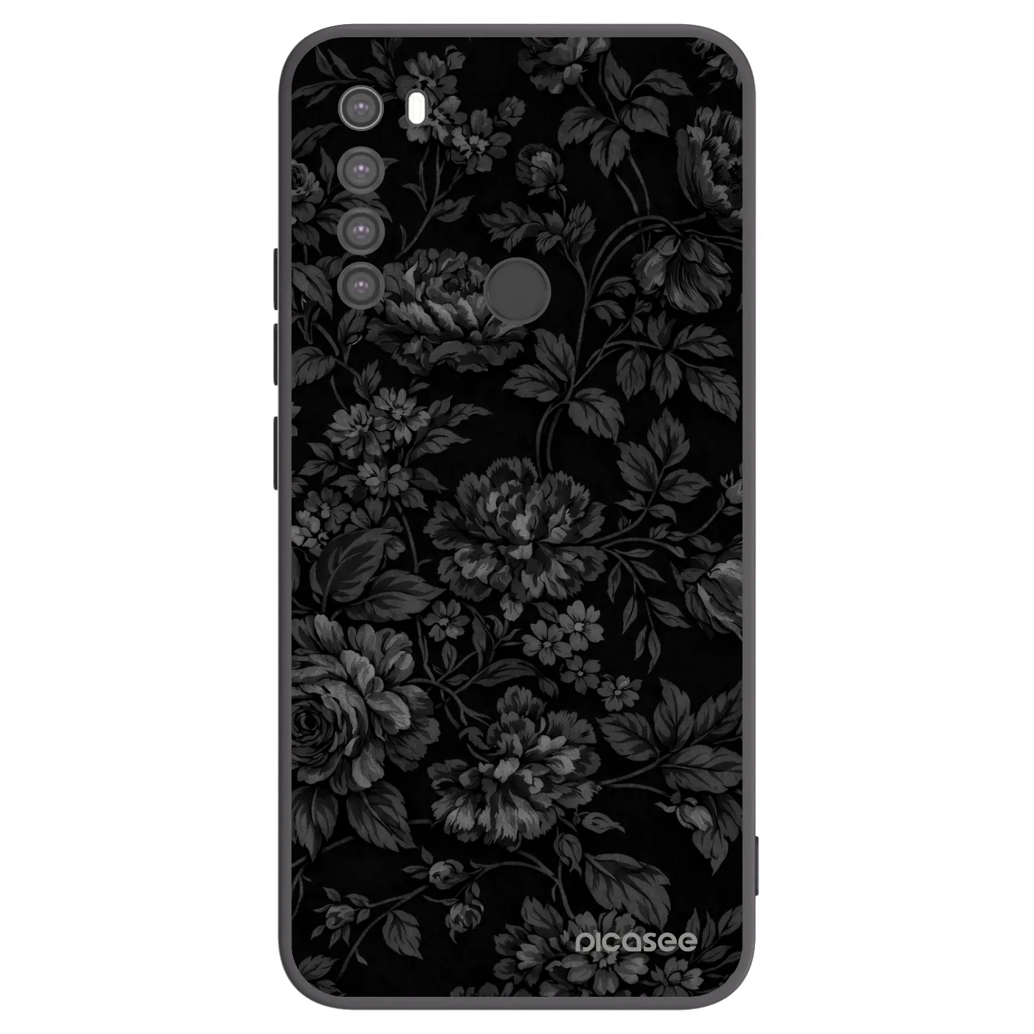 Picasee silikonový černý obal pro Xiaomi Redmi Note 8 - Dark Romance