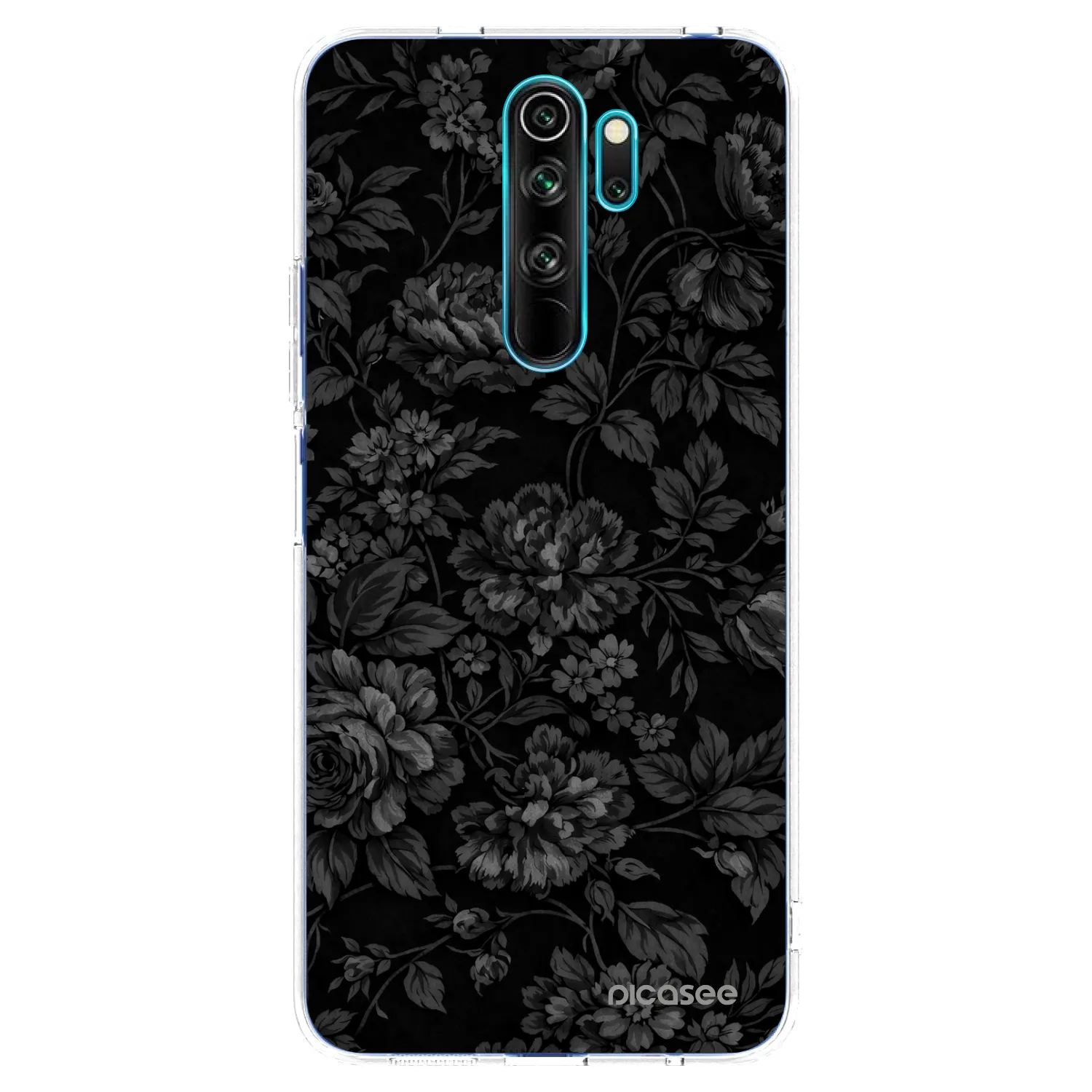 Picasee silikonový průhledný obal pro Xiaomi Redmi Note 8 Pro - Dark Romance