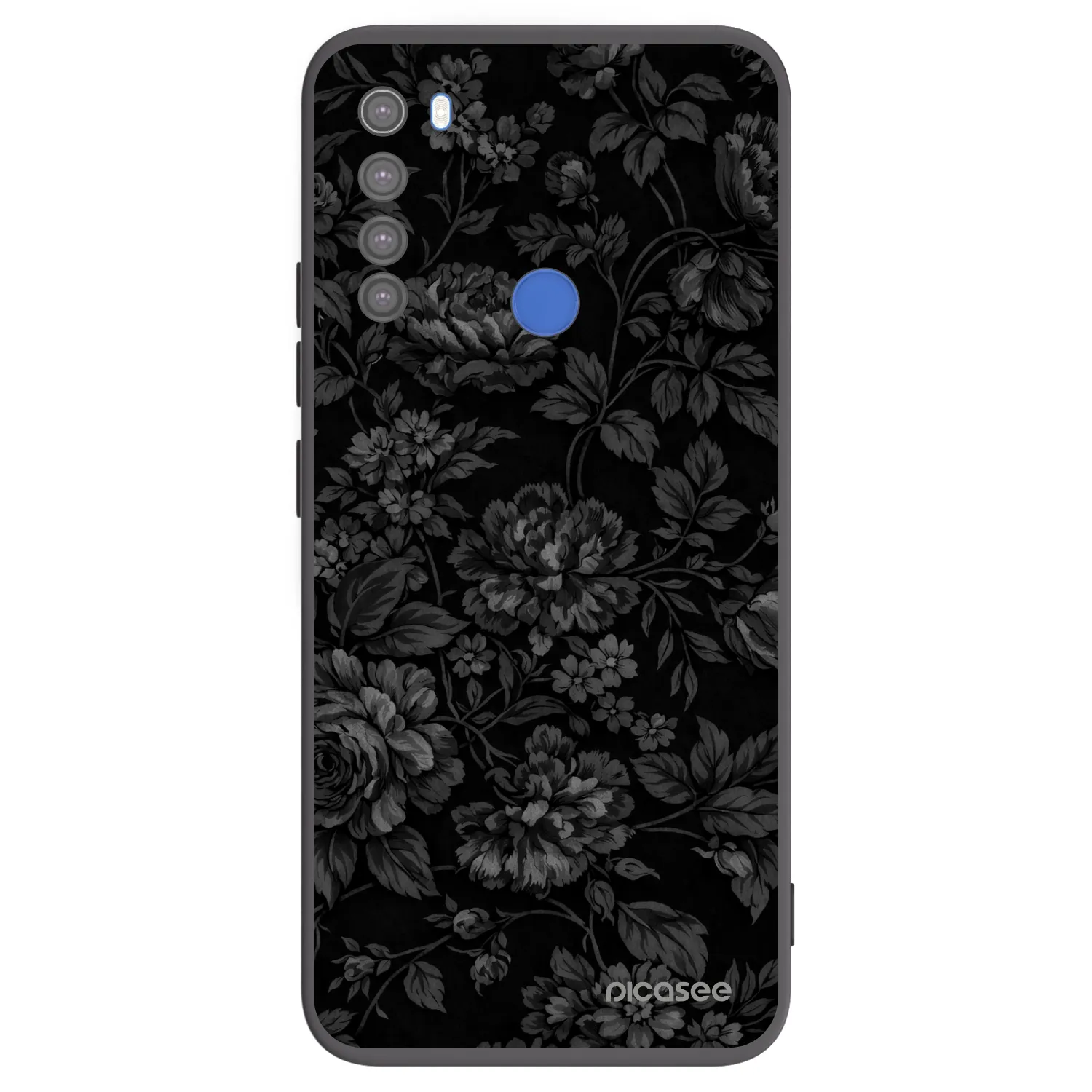 Picasee silikonový černý obal pro Xiaomi Redmi Note 8T - Dark Romance