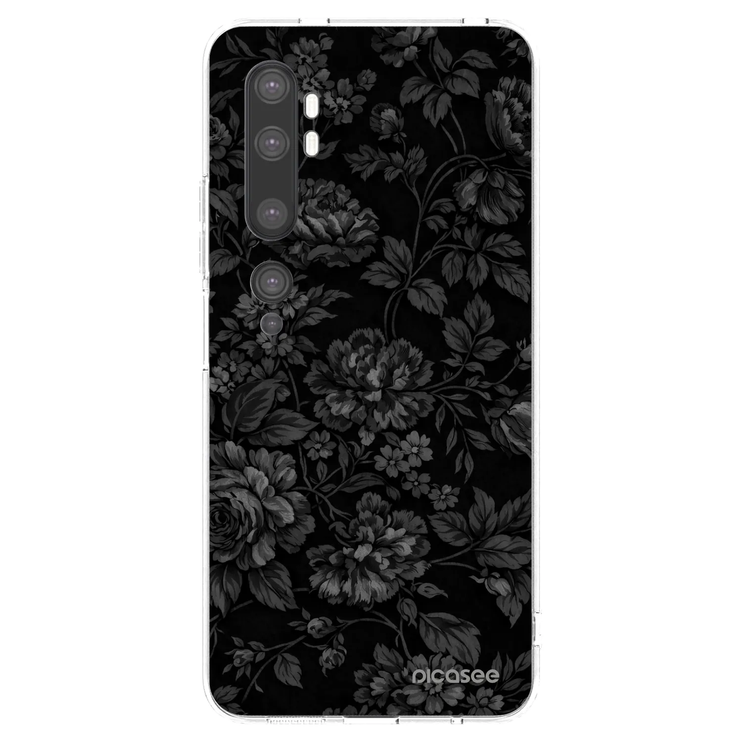Picasee silikonový průhledný obal pro Xiaomi Mi Note 10 (Pro) - Dark Romance