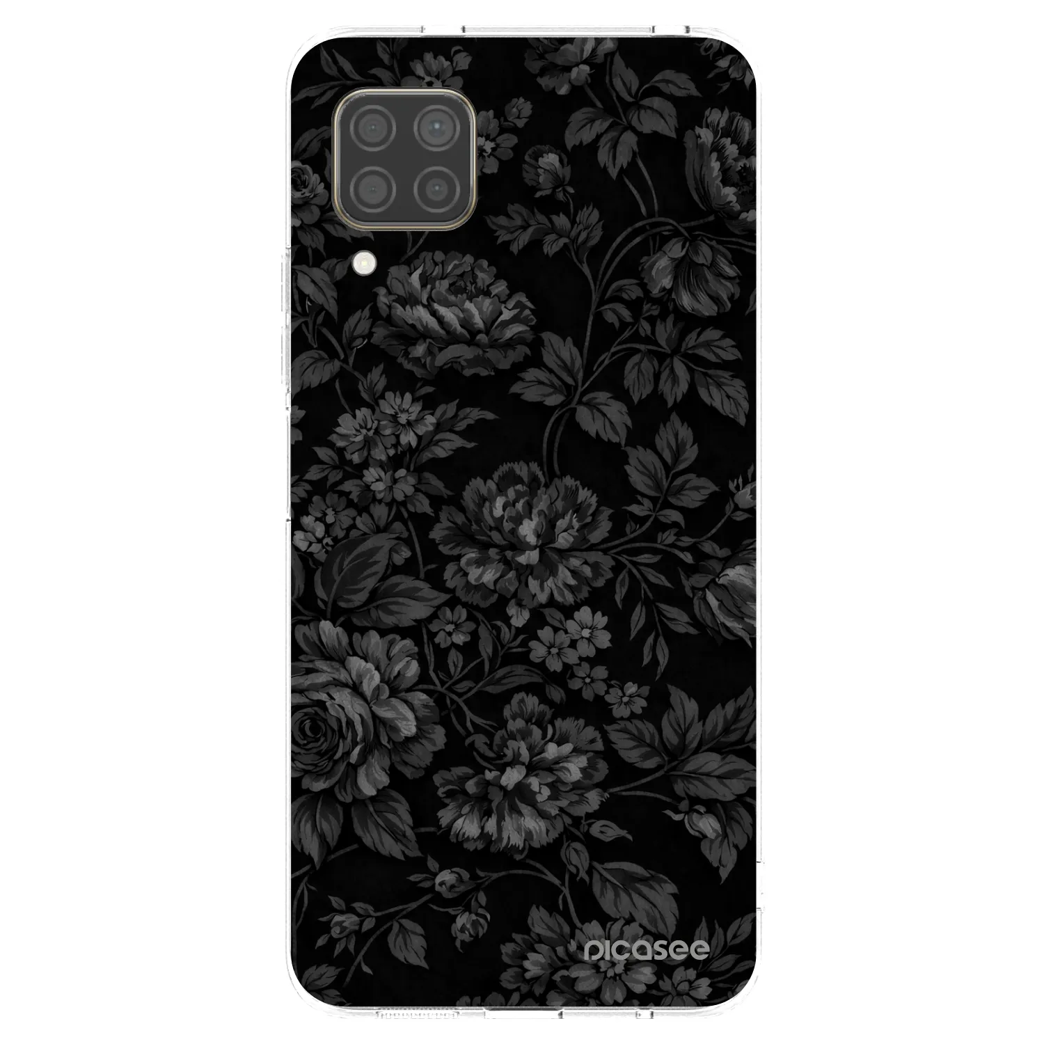Picasee silikonový průhledný obal pro Huawei P40 Lite - Dark Romance
