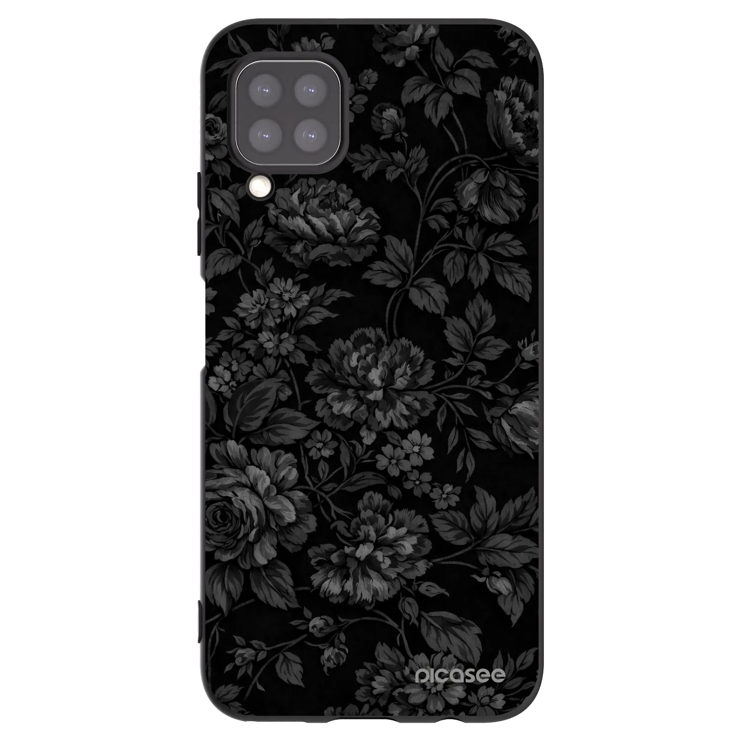 Picasee silikonový černý obal pro Huawei P40 Lite - Dark Romance