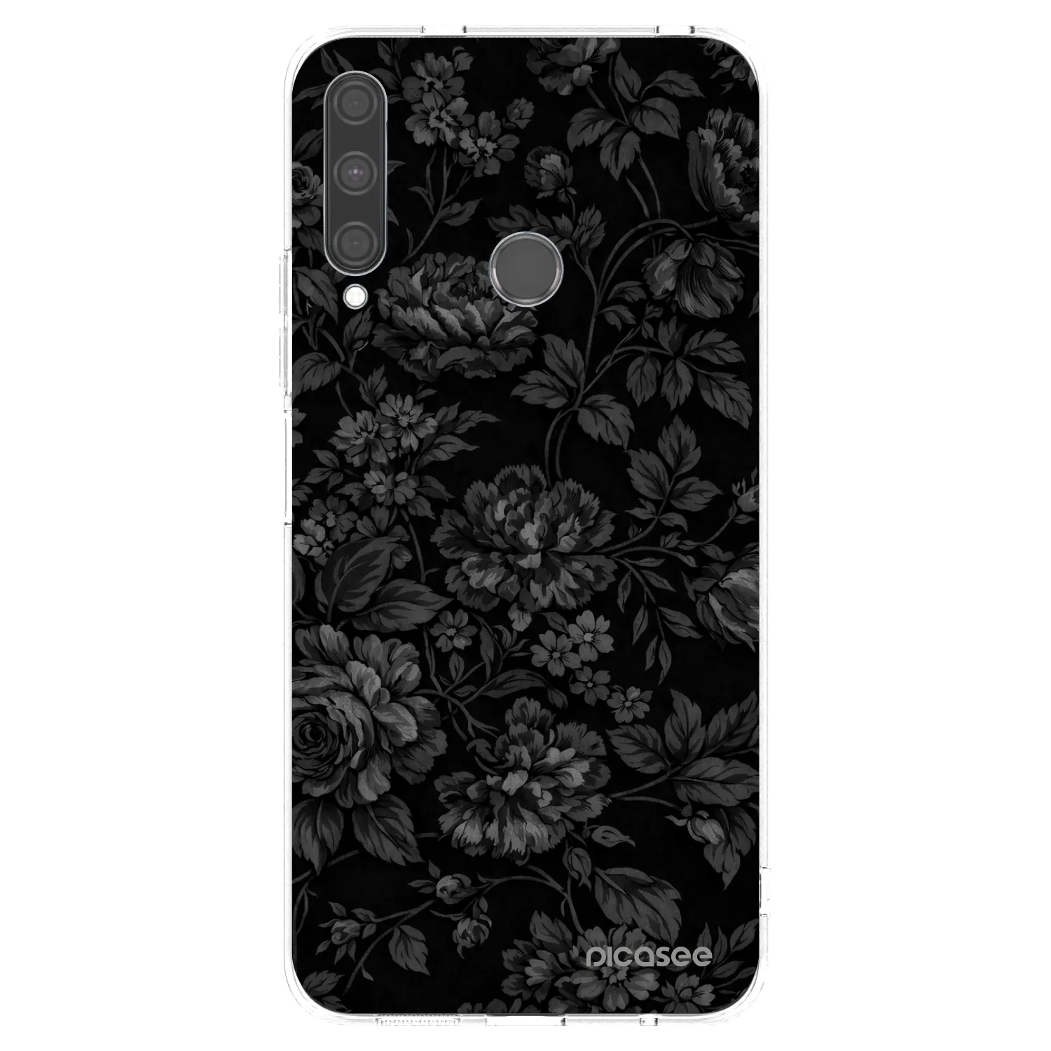 Picasee silikonový průhledný obal pro Huawei P40 Lite E - Dark Romance