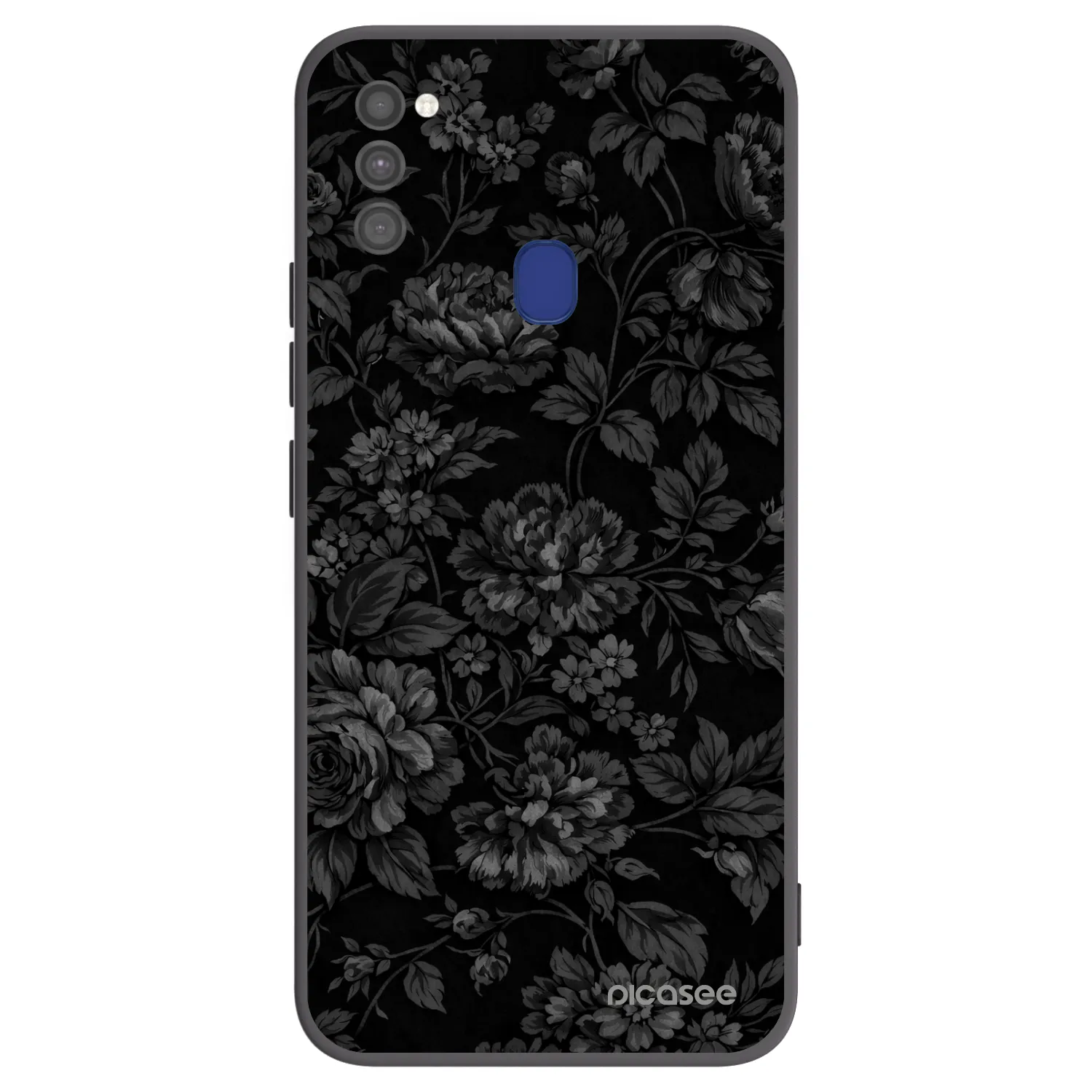 Picasee silikonový černý obal pro Samsung Galaxy M21 M215F - Dark Romance