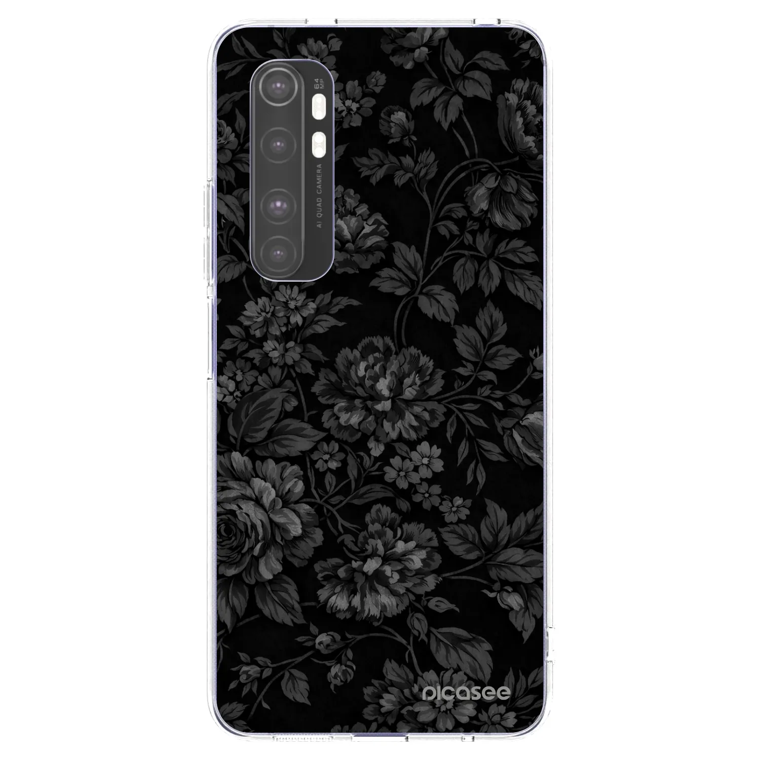 Picasee silikonový průhledný obal pro Xiaomi Mi Note 10 Lite - Dark Romance