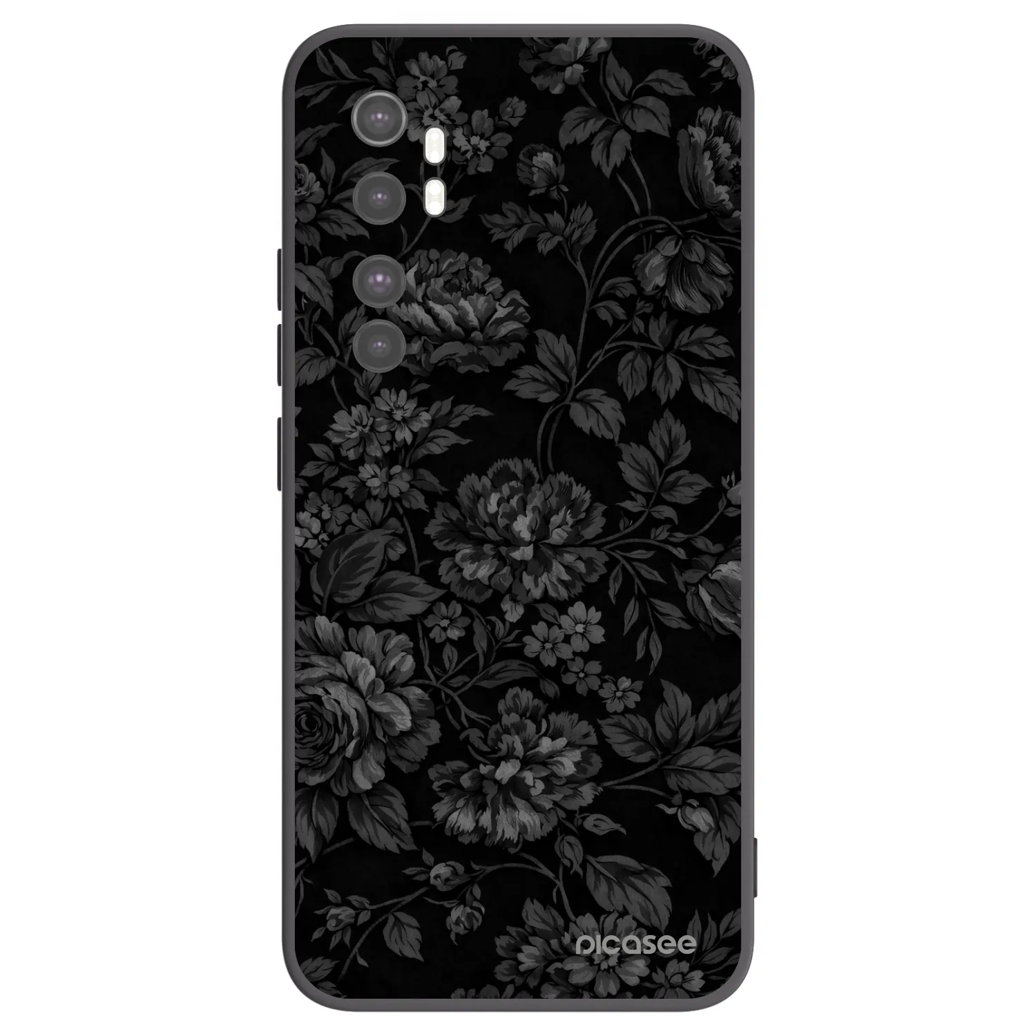 Picasee silikonový černý obal pro Xiaomi Mi Note 10 Lite - Dark Romance