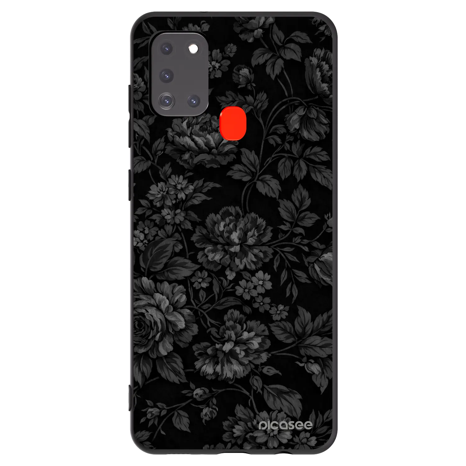 Picasee silikonový černý obal pro Samsung Galaxy A21s - Dark Romance