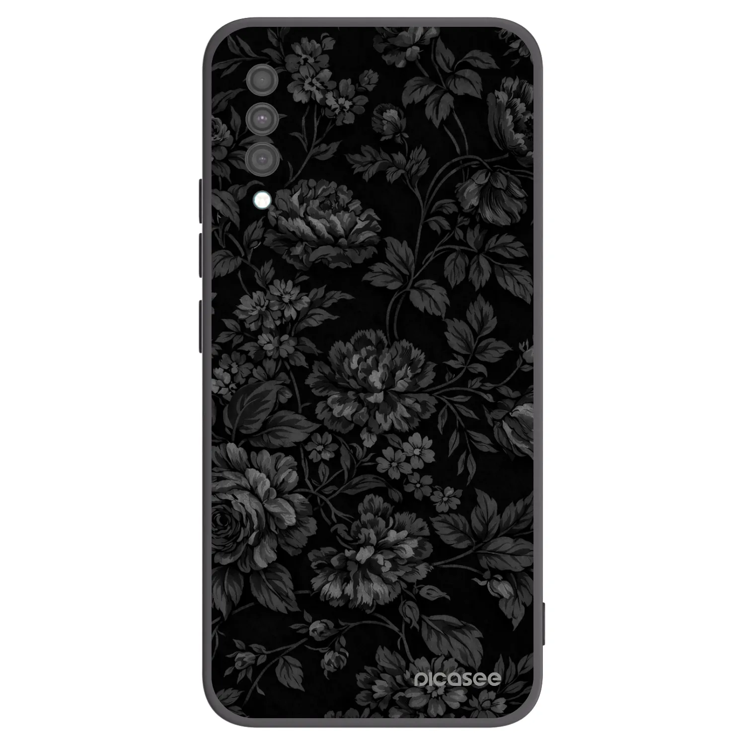 Picasee silikonový černý obal pro Samsung Galaxy A30s A307F - Dark Romance