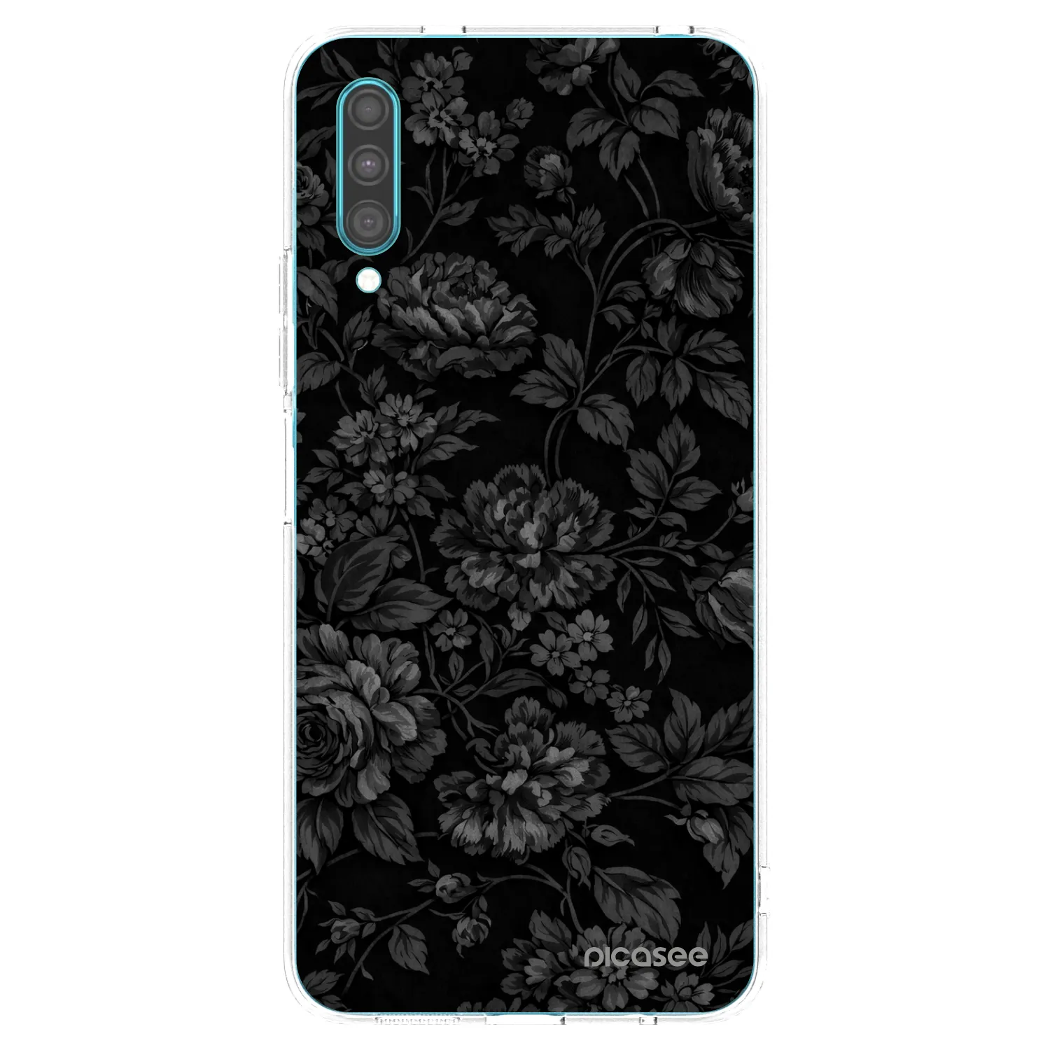 Picasee silikonový průhledný obal pro Samsung Galaxy A30s A307F - Dark Romance