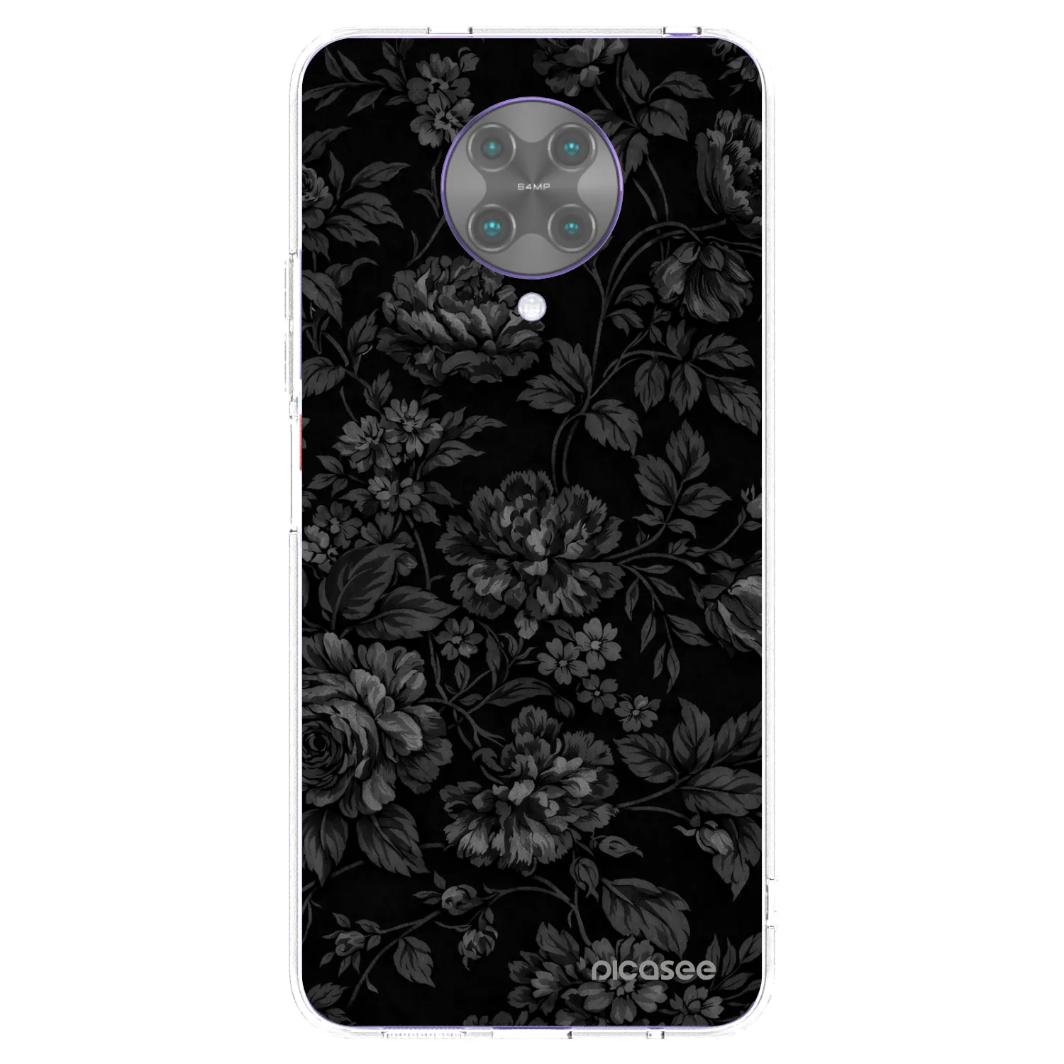 Picasee silikonový průhledný obal pro Xiaomi Poco F2 Pro - Dark Romance