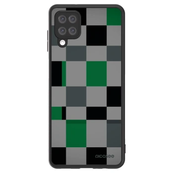 Picasee ULTIMATE CASE pro Samsung Galaxy A12 A125F - Block Grid