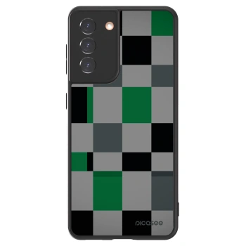 Picasee ULTIMATE CASE pro Samsung Galaxy S21 5G G991B - Block Grid
