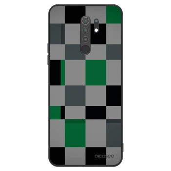 Obal pro Xiaomi Redmi 9 - Block Grid