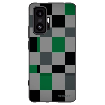 Picasee silikonový černý obal pro Xiaomi 11T Pro - Block Grid