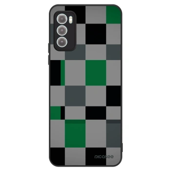 Obal pro Motorola Moto G60 - Block Grid