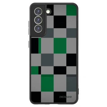 Picasee ULTIMATE CASE pro Samsung Galaxy S21 FE 5G - Block Grid