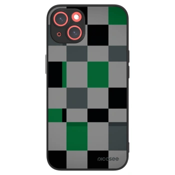 Picasee ULTIMATE CASE MagSafe pro Apple iPhone 13 - Block Grid