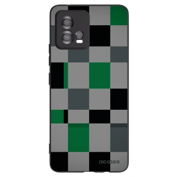 Obal pro Motorola Moto G72 - Block Grid