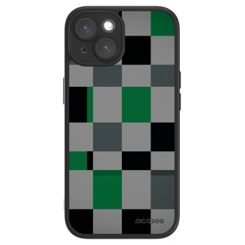 Obal pro Apple iPhone 15 - Block Grid