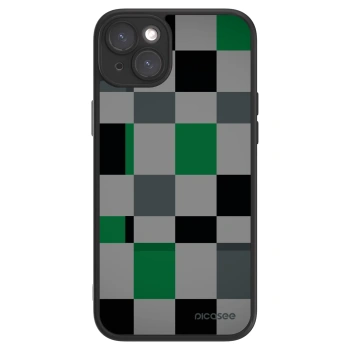 Picasee ULTIMATE CASE MagSafe pro Apple iPhone 15 Plus - Block Grid