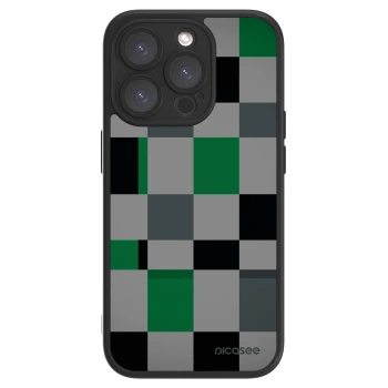 Picasee ULTIMATE CASE pro Apple iPhone 15 Pro - Block Grid