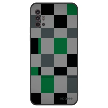 Obal pro Motorola Moto G30 - Block Grid