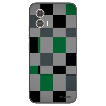 Obal pro Motorola Moto G53 5G - Block Grid
