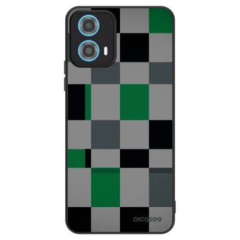 Obal pro Motorola Moto G34 5G - Block Grid